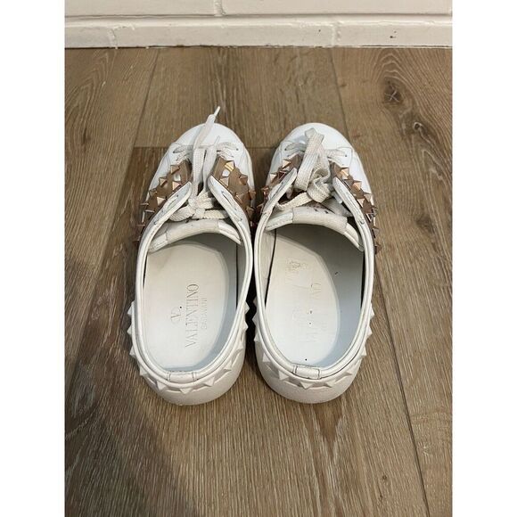 Garavani Valentino Rockstud SlipOn Backless Leather Sneakers Size 37 Untitled 11 - Picture 3 of 7